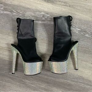 Diamond Platform Heels size 6